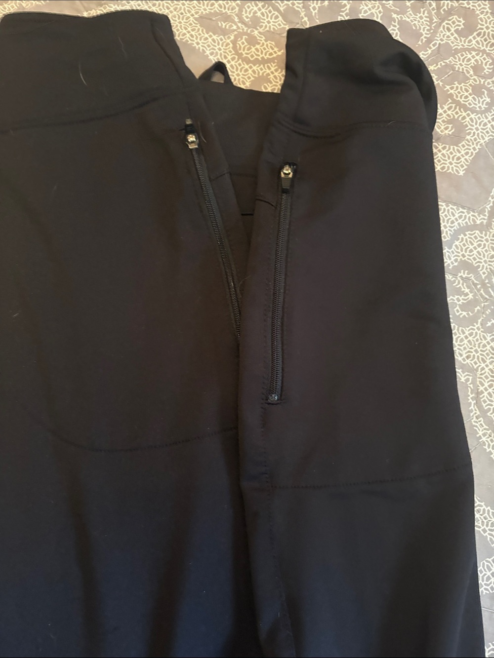 tek gear Black Drawstring Track Joggers with Zip Pocket - Picture 4 of 4